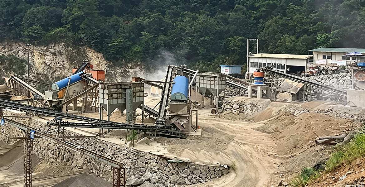 crushing and screening into sets system (1)