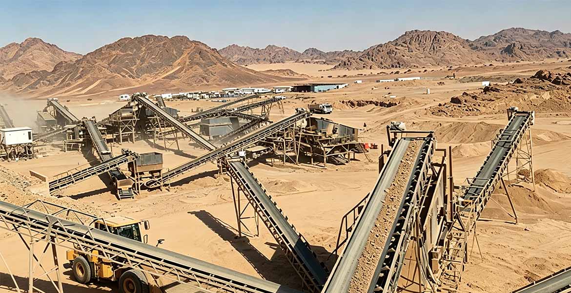 crushing sieving into set system